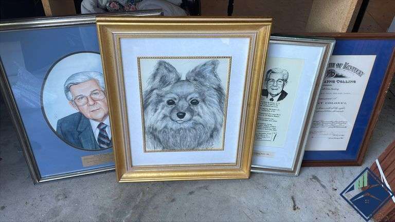 Assortment of Framed Prints