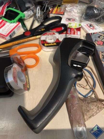 Scissors, Tape, Note Pad, etc.