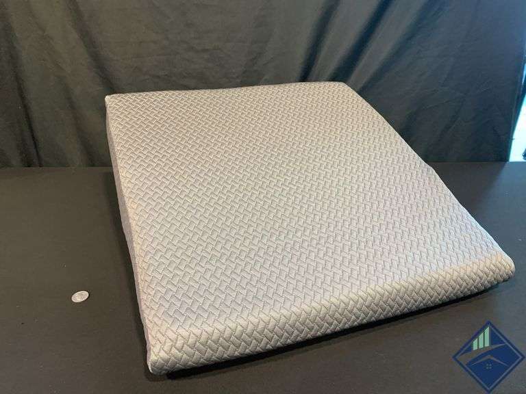 Grey Memory Foam Wedge Pillow - Like New