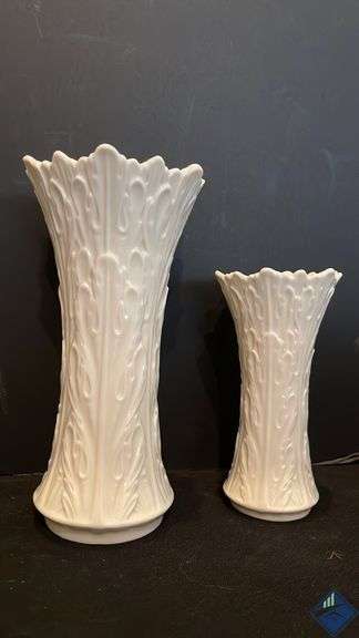 Vintage Lenox Vases, Pear Dish & Swan
