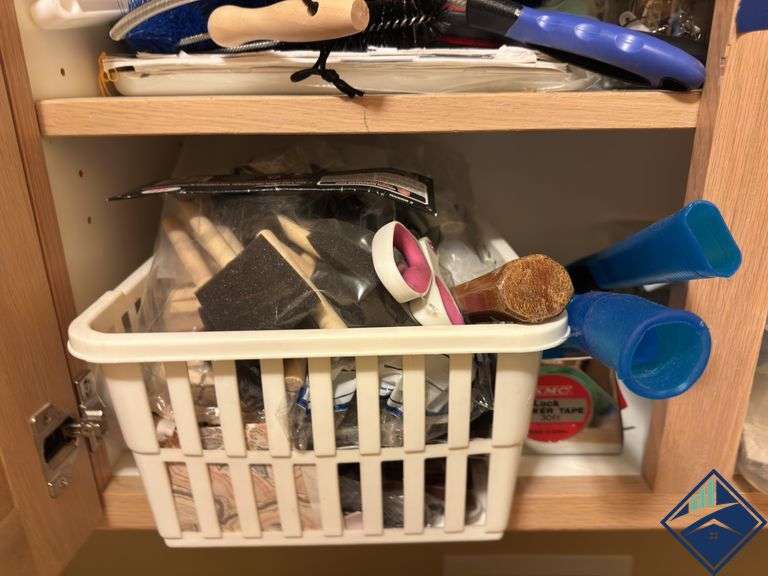 Hand Iron, Fabric Shaver, Cleaning Supplies, etc.