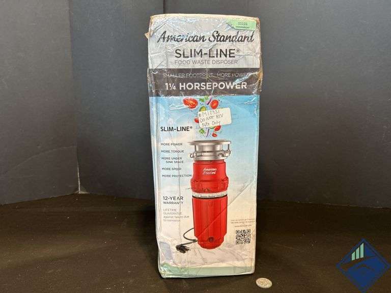 American Standard Food Waste Disposal  - Retail: $ 99.99