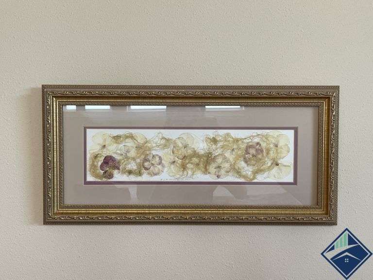 Dried Floral Wall Decor