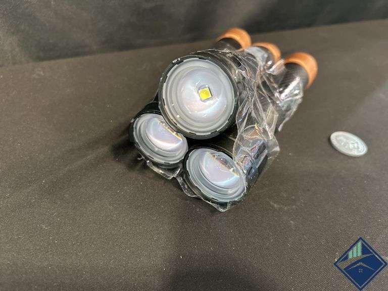 Duracell 1000 Lumens Flashlights - Used