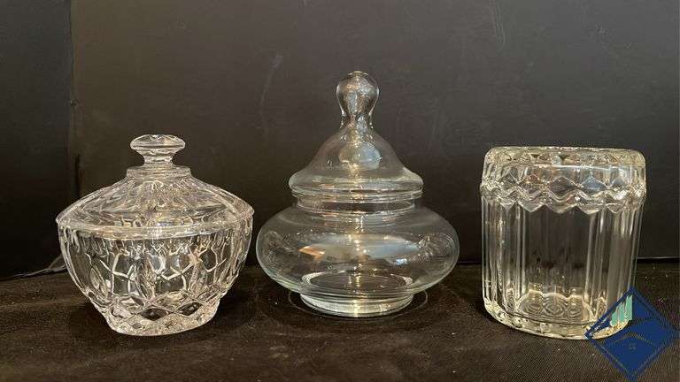 Cut Glass Candy Dish Collection
