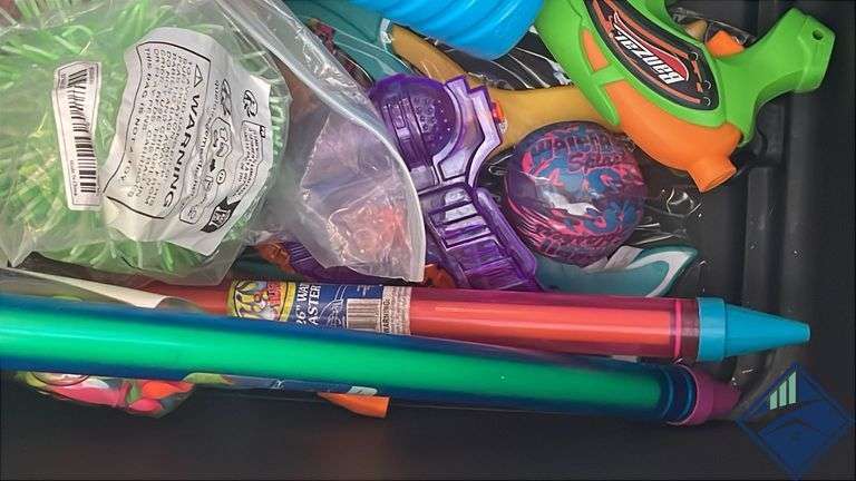 Water Balloons, Super Miracle Bubbles, Water Guns, etc.