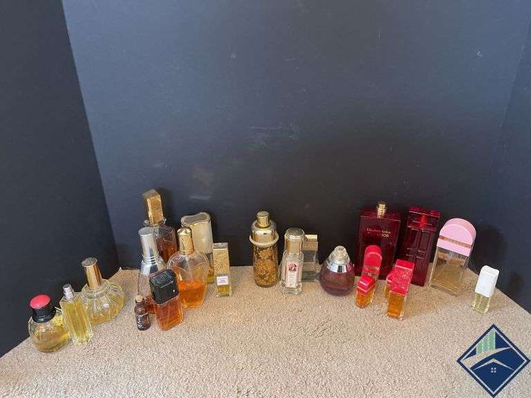 Assortment of Perfumes- Elizabeth Arden, Gucci, Saint Laurent, etc.