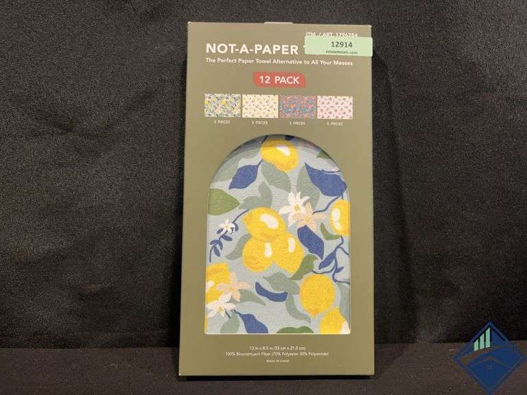 Not-A-Paper-Towel 12 Pk. (13”x8.5”)