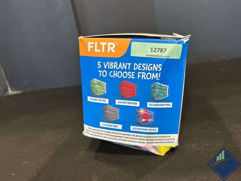 FLTR Kids General Use Face Mask  50 Masks - Retail: $