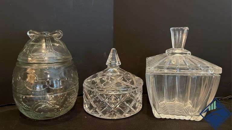 Cut Glass Candy Dish Collection