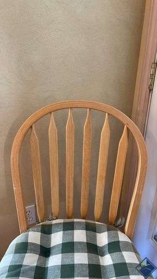 Wooden Chair with Cushion