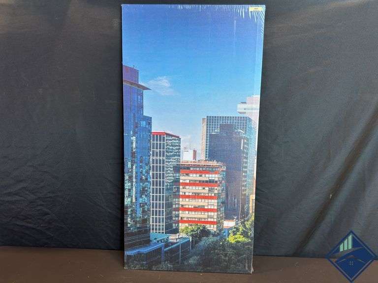 Sky Scrapers on Canvas - Like New