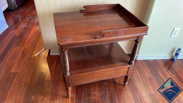Vintage Tiered Side Table