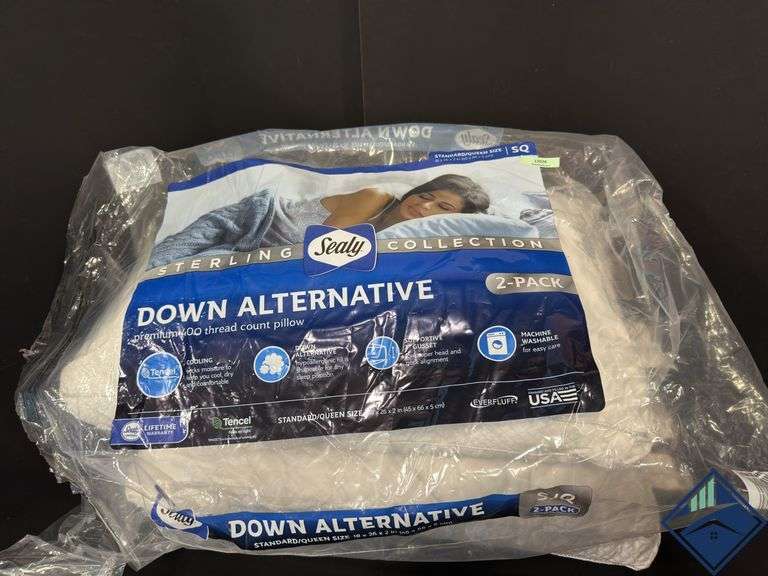 Sealy Down Alternative (2-Pack) 400 Thread Count Pillows
