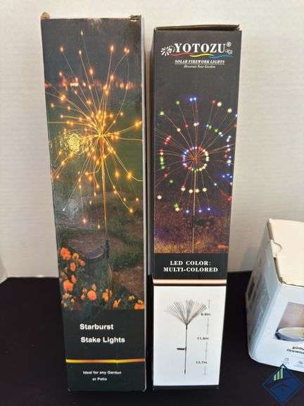 Firework Yard Lights