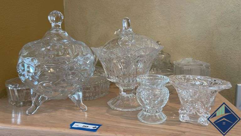Cut Glass Assortment