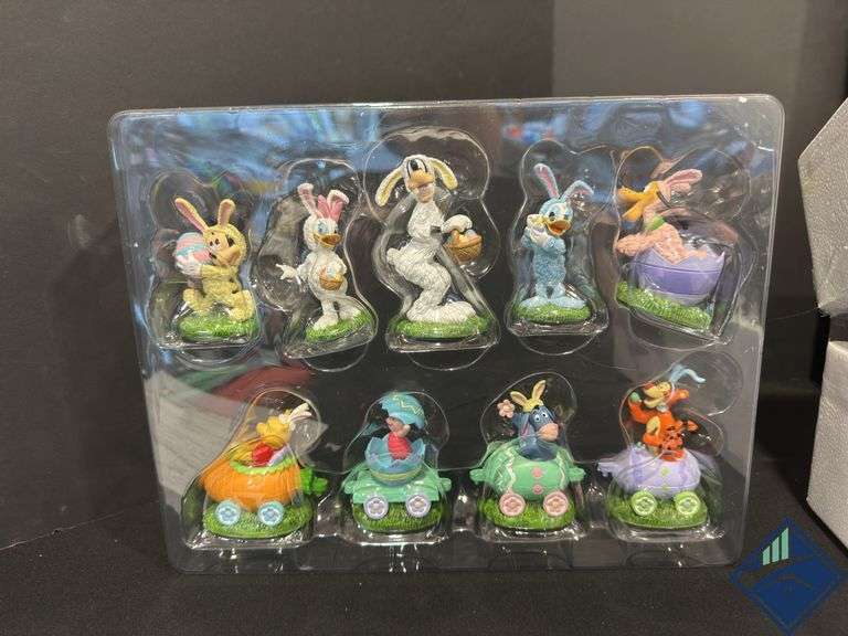 Disney Musical Light-up Spring Village Set  13-Piece, Easter, Holiday Set - Retail: $ 79.99