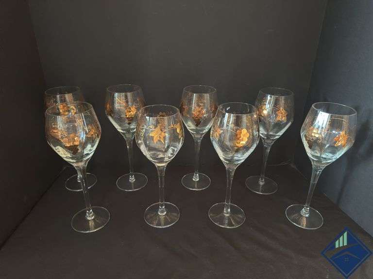Embellished Wine Glasses