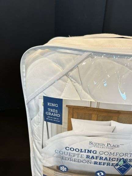 Sutton Place King Cooling Comforter - Retail: $ 59.99