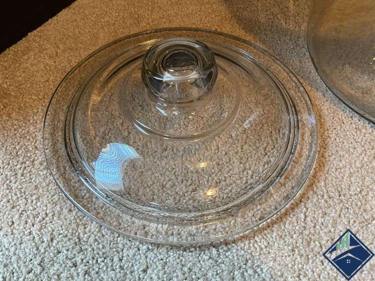 Large Clear Glass Jar with Lid