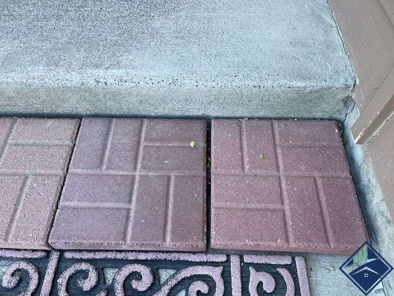 (8) Brick Pathway Tiles