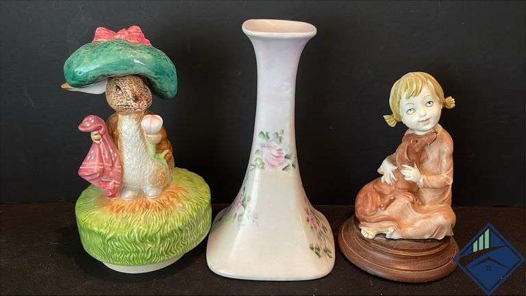 Vintage Teapot & Figurine Assortment