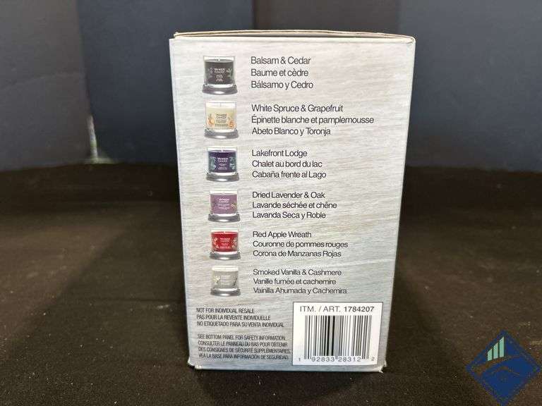 Yankee Candle Premium Soy Wax Blended Scented Candles  Variety  4.3oz (6 Pack)