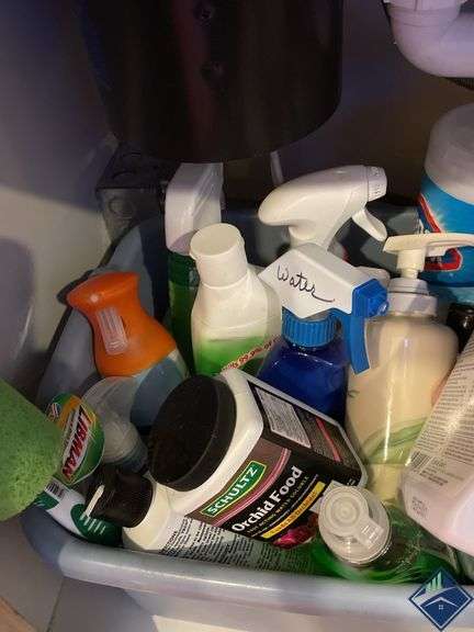 Kitchen Cleaning Products, etc.