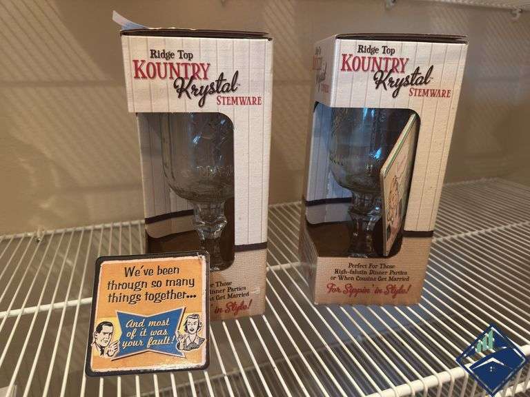 Kountry Krystal Stemware