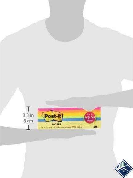 Post It Brand 3M 3x3 Large Pack 24 Pad Stick Notes