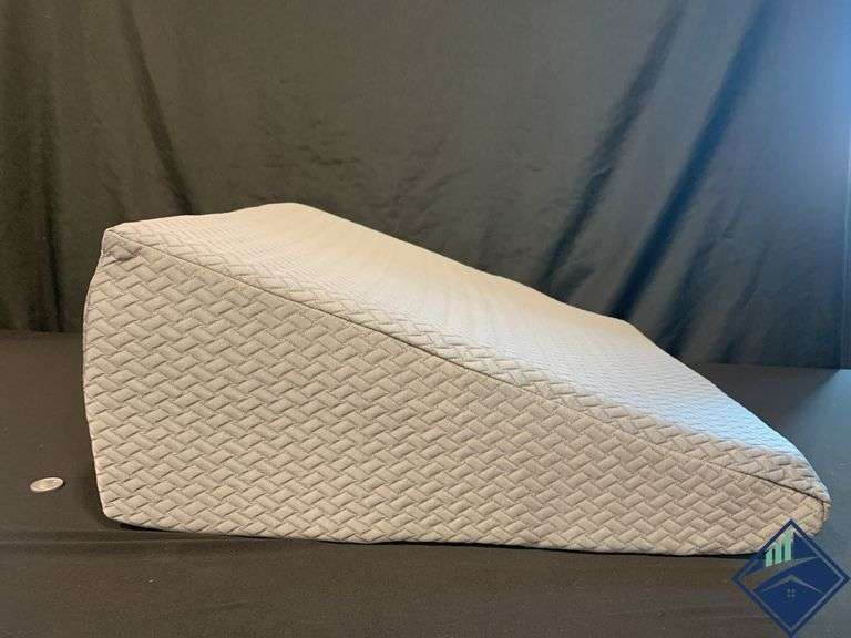 Grey Memory Foam Wedge Pillow - Like New