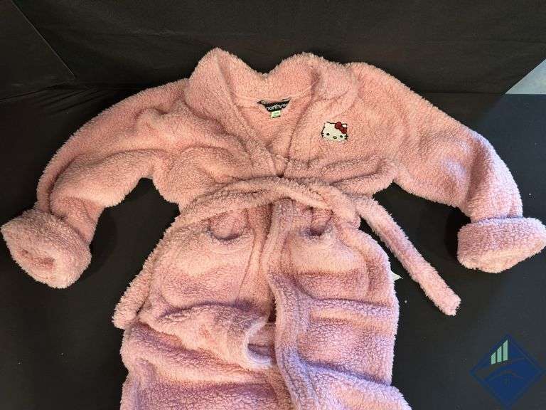 Hello Kitty Bathrobe One Size Fits All - Like New