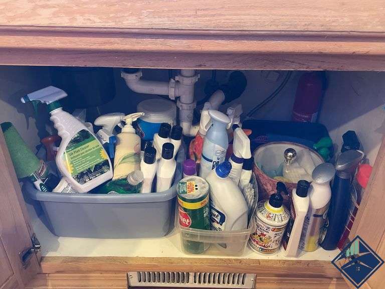 Kitchen Cleaning Products, etc.