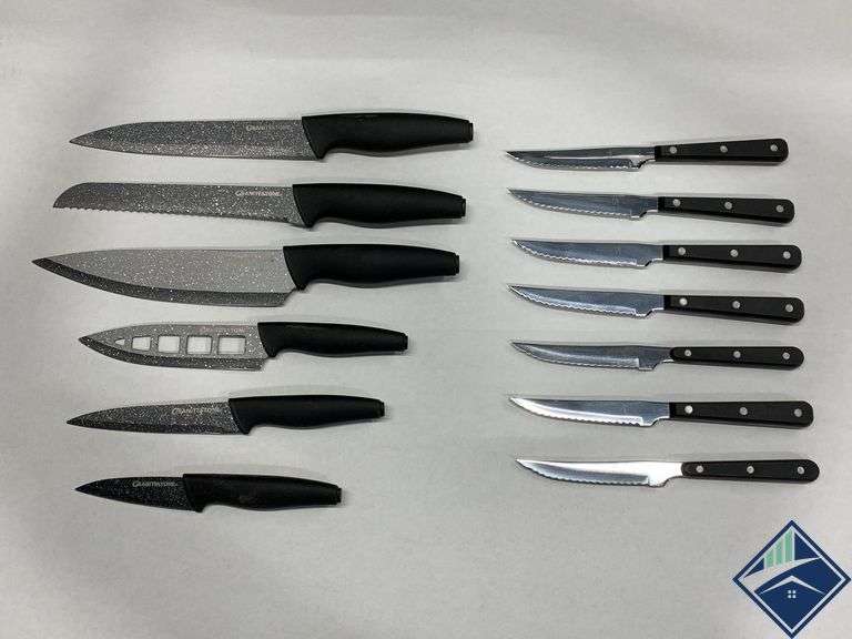 Granite Stone & J.A. Henckles Knives