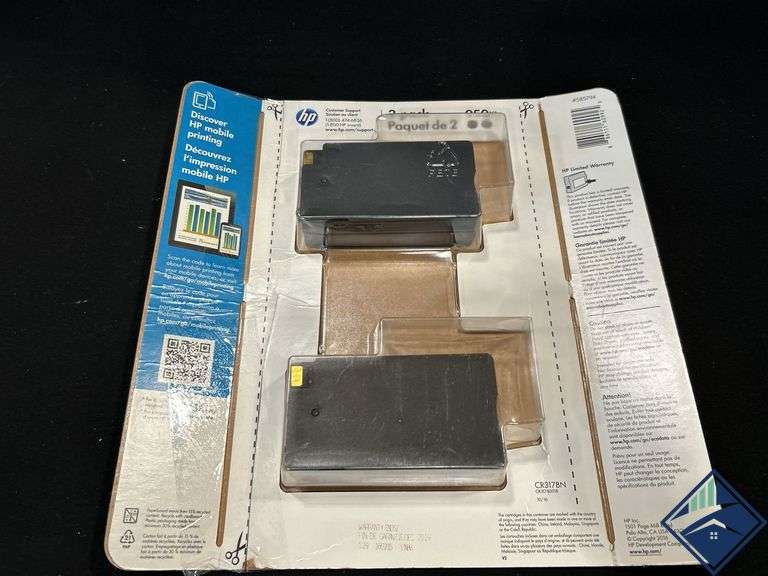 HP CR317BN 950XL  Black Ink Cartridge  Twin Pack - Retail: $ 93.99