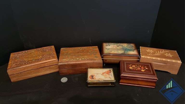 Vintage Trinket Box Assortment
