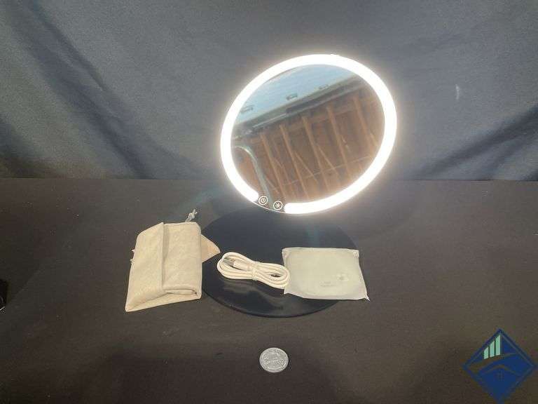 Glo Tech Foldable Travel LED Mirror