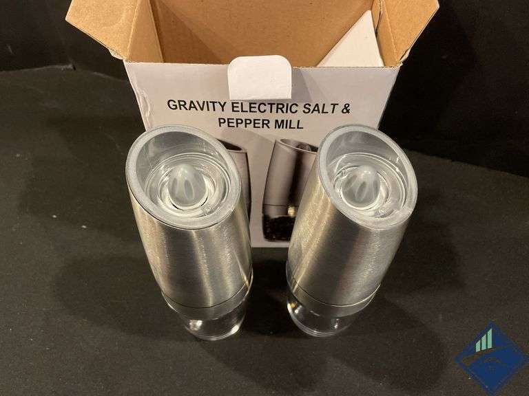 Gravity Electric Salt & Pepper Mills