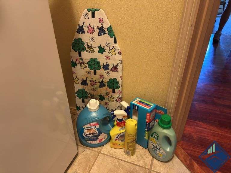 Lysol Cleaning Products, Mini Ironing Board, Mr. Clean Magic Erasers & Laundry Detergent