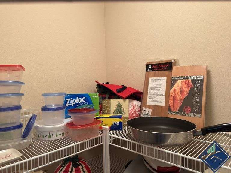Pan, Storage Containers, Bags, etc.