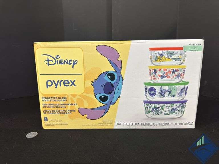 Disney Stitch Pyrex - 8 Piece Set