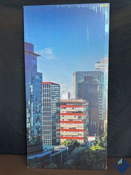 Sky Scrapers on Canvas - Like New