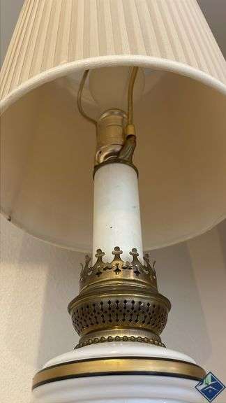 Dahl Jenson Vintage Porcelain Table Lamps