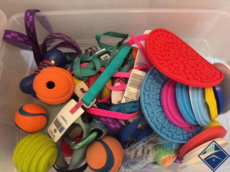 Dog Toys, Harnesses, Leashes, etc.