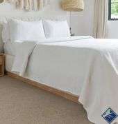 Jennifer Adams 3-Piece Stonewashed King Quilt Set White - Retail: $ 89.99  - Used