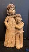 Lee Borton Clay Children Figurines