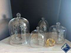 Glass Cake Domes & Candle Holders