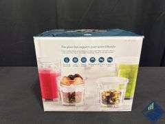 Libbey 16-Piece Atria Glassware Set *missing some lids*