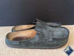 Birki’s Suede-Like Slip on Clogs, Size EU 40