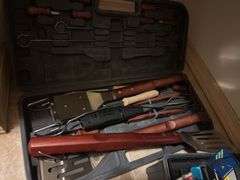 Grilling Supplies & Toolbox with Tools